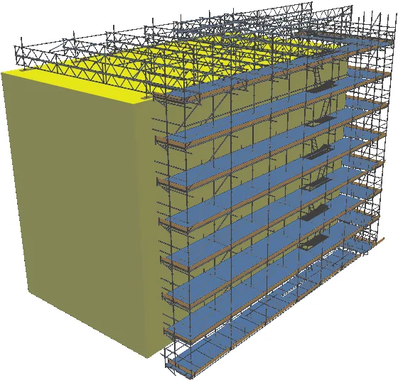 CAD-Zeichnung aus der Projektplanung (Nr. 5)