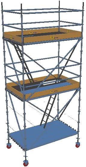 CAD-Zeichnung aus der Projektplanung (Nr. 10)
