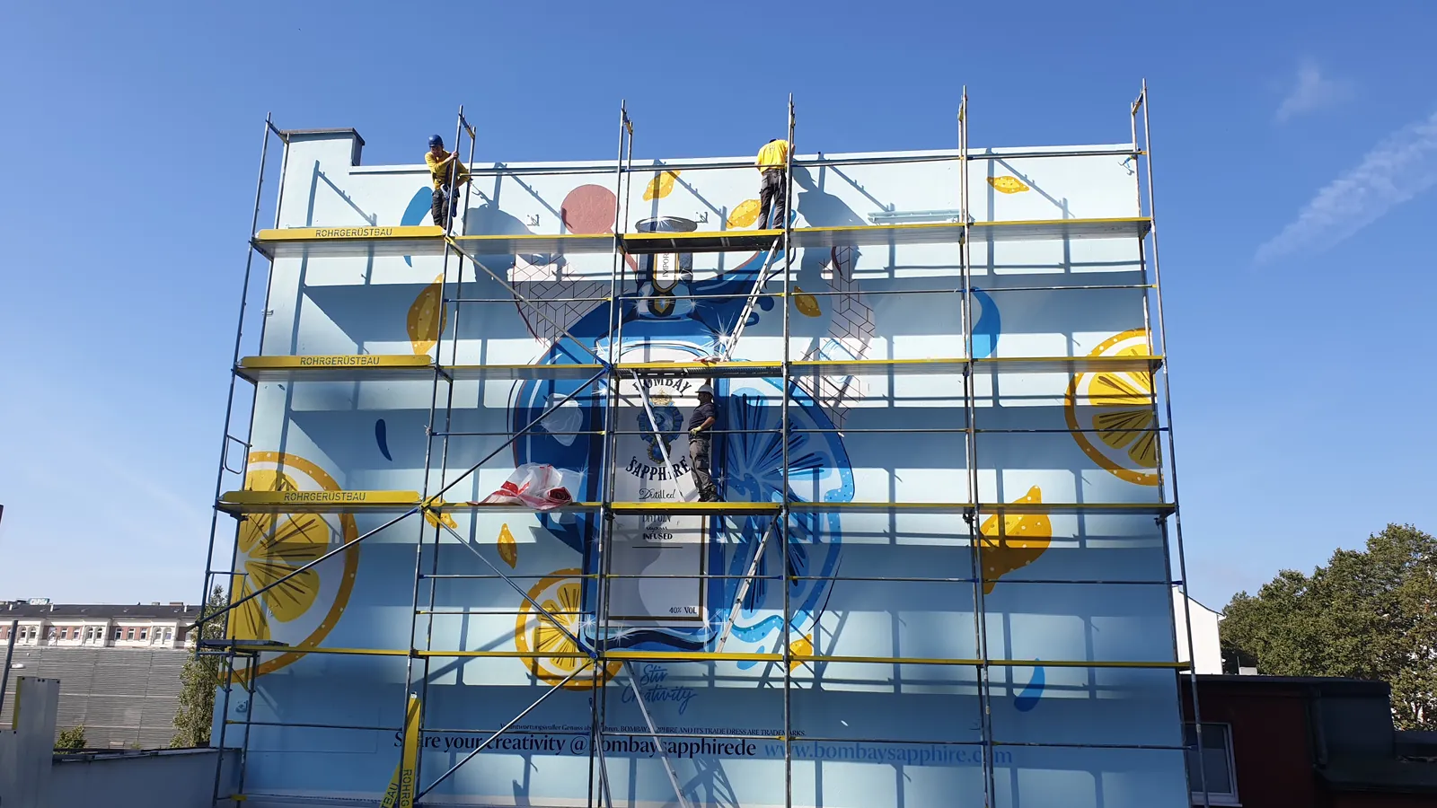 Maler- und Kunstgerüst in Hamburg – Rohrgerüstbau Pronin